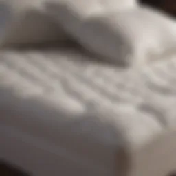 Luxurious mattress pad enhancing sleep comfort