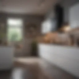 Elegant kitchen design showcasing modern cabinetry