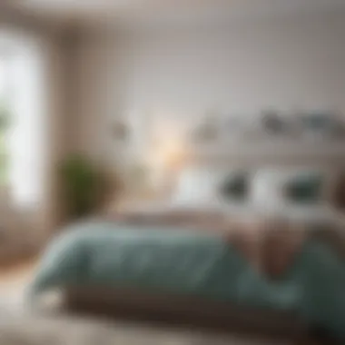 Calming bedroom color palette