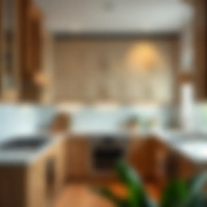 Refreshed Aesthetic in Kitchen Design Modern kitchen after refacing with new cabinet fronts