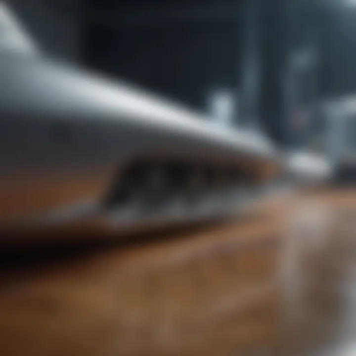 Close-up of Shark vacuum features highlighting advanced technology
