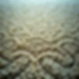 Intricate Textures of Wool Carpets Luxurious wool carpet showcasing intricate textures