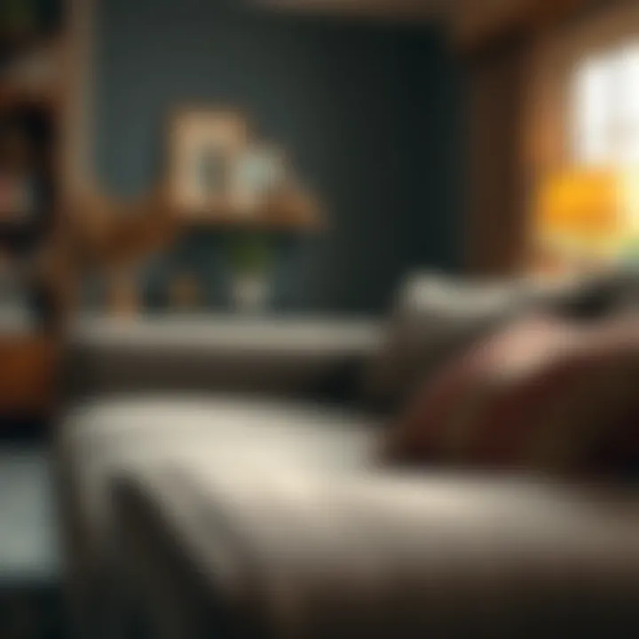 Illustration of potential risks when using carpet cleaners on upholstery.
