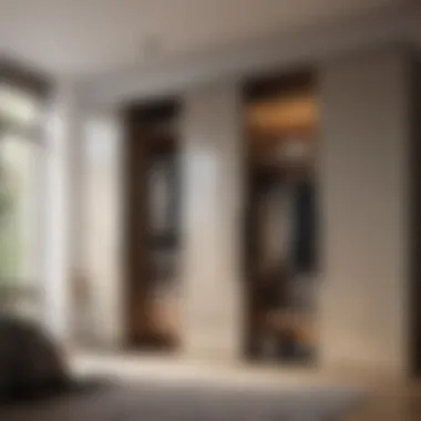 Aesthetic and Functional Wardrobe Design Aesthetic wardrobe design blending style and functionality