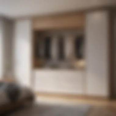 Innovative Built-in Wardrobe Solutions Creative built-in wardrobe design in a small bedroom