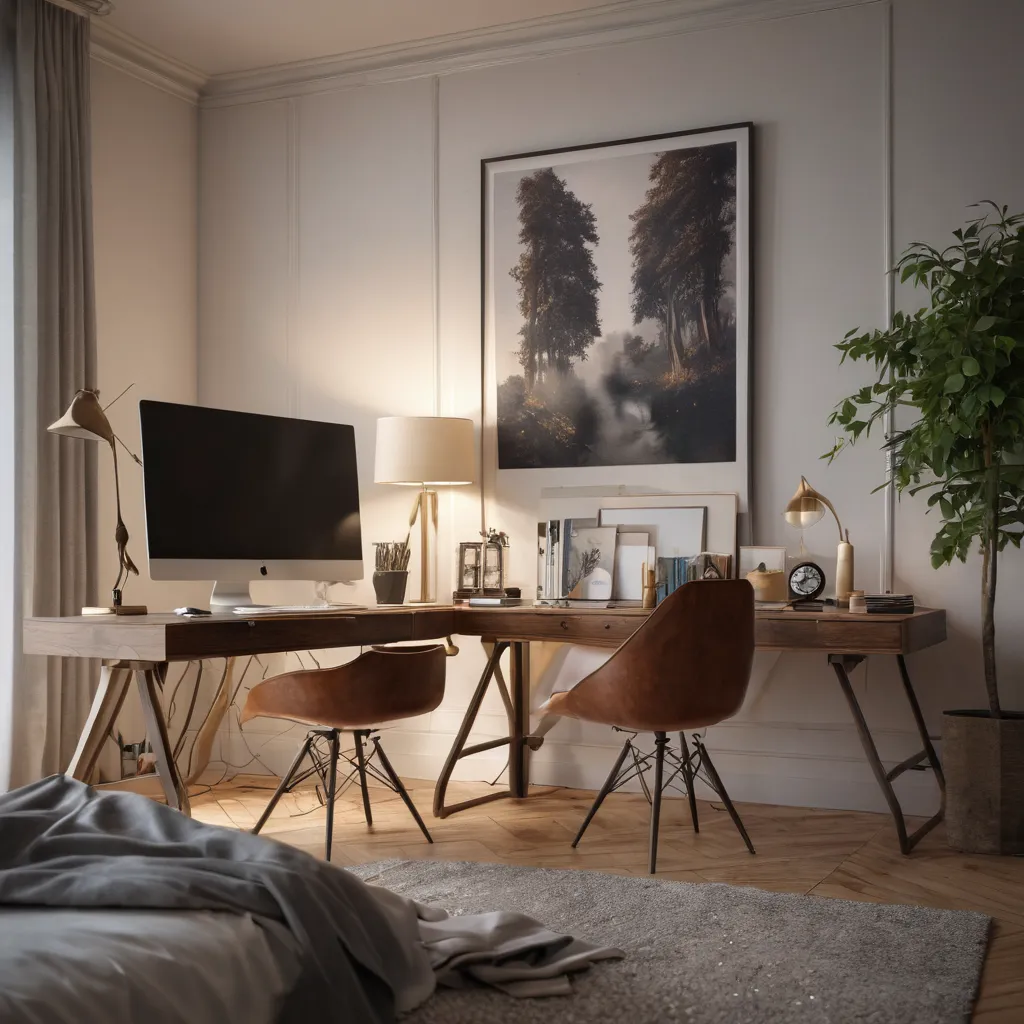 Designing a Multifunctional Home Office with Bedroom Integration