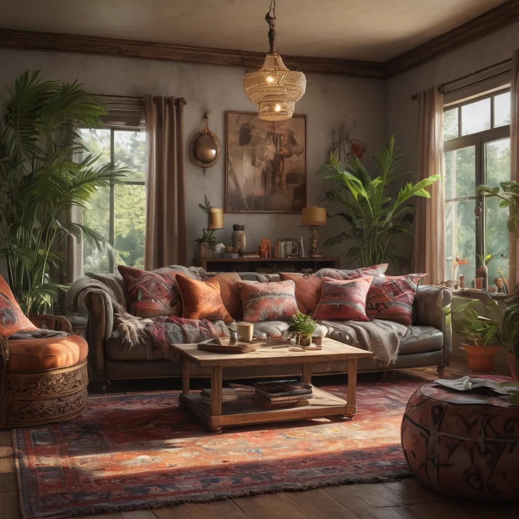 Captivating Bohemian Living Room Ideas