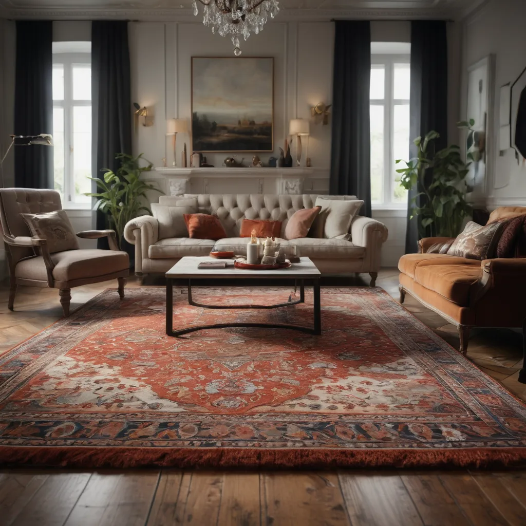 The Impact of Living Room Rugs on Carpet Design