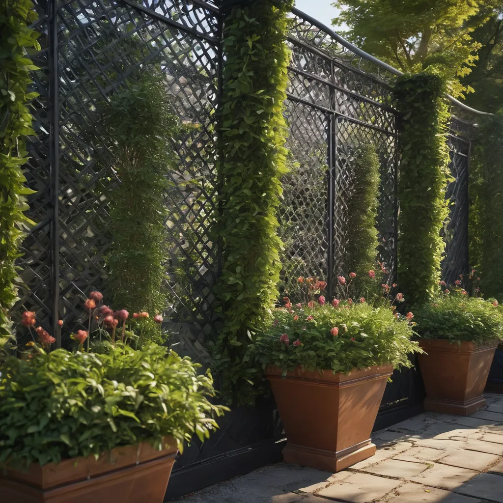 Integrating Planters with Lattice Trellis: A Comprehensive Guide